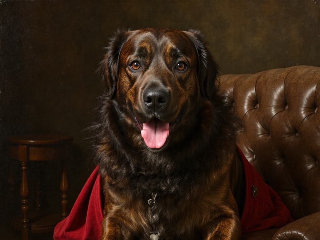 Classical elegant portrait