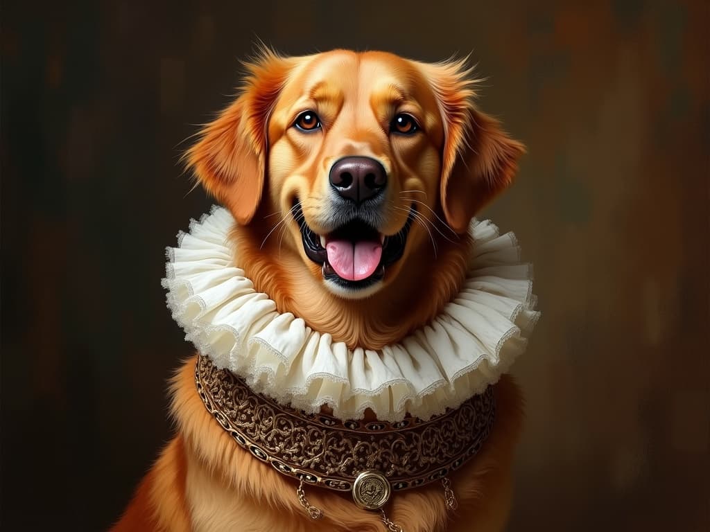 Classical elegant portrait